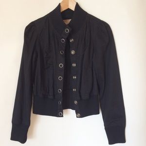 PARIS BLUES Bomber Jacket Black